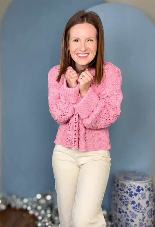 Cozy Pink Sweater