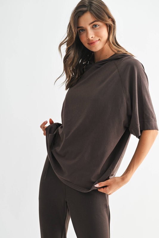 Pima Cotton SunFade Raglan Hoodie