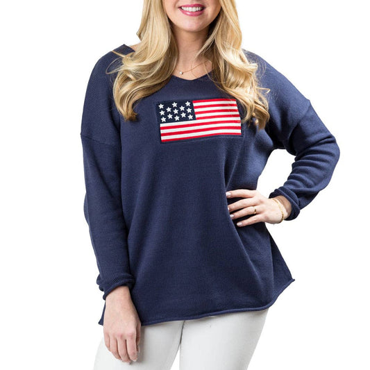 Liberty Flag Sweater