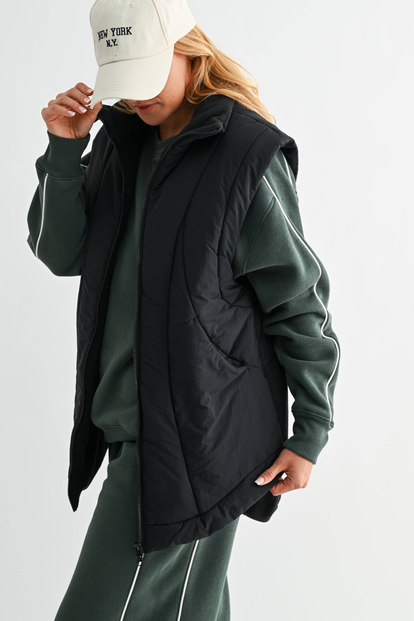 Summit Curve Longline Puffer Vest