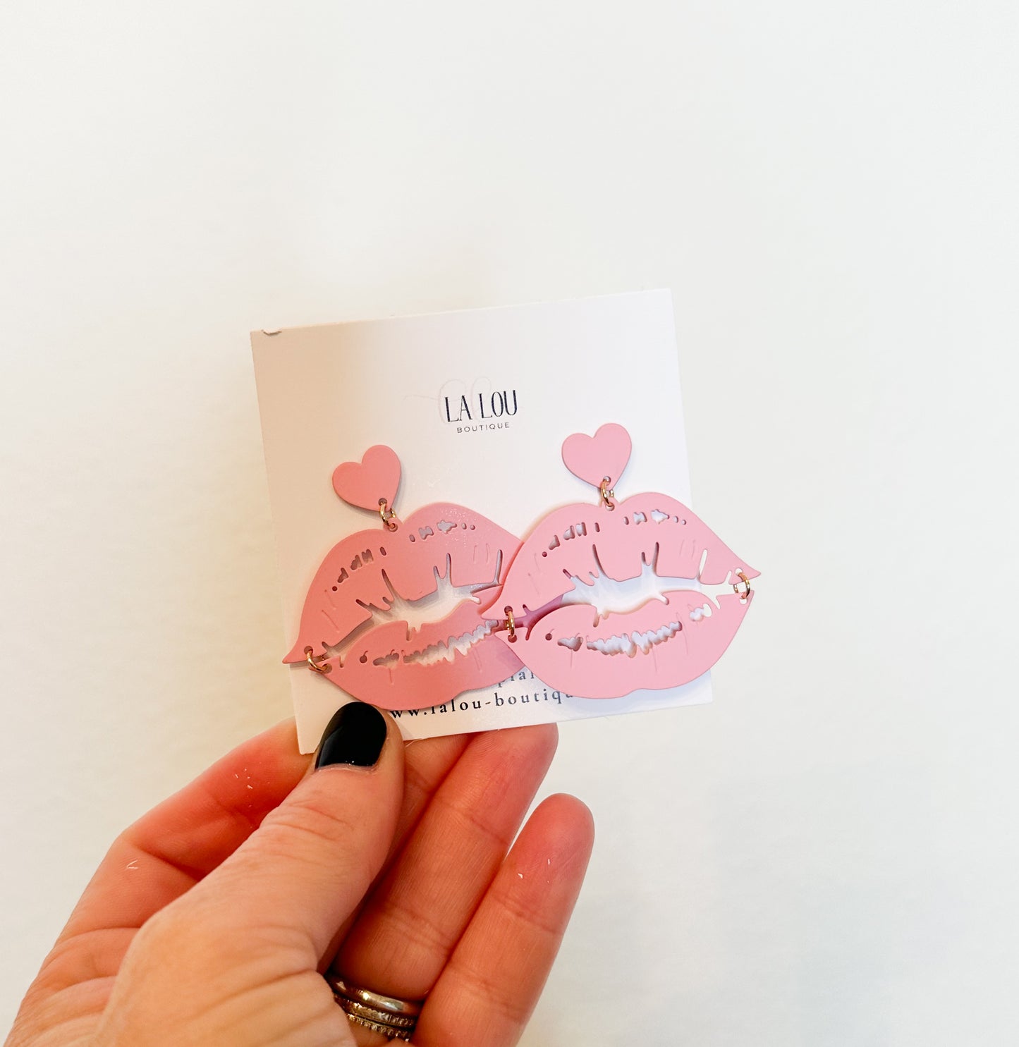 Lip Filigree Earrings