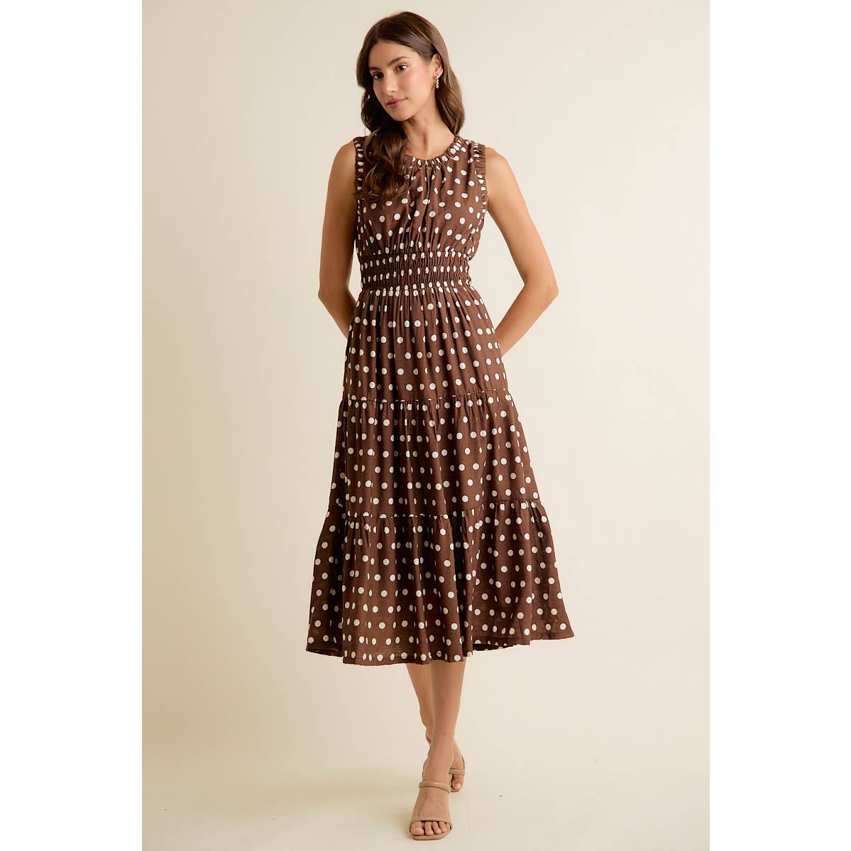 Pretty in Polka Dot Midi