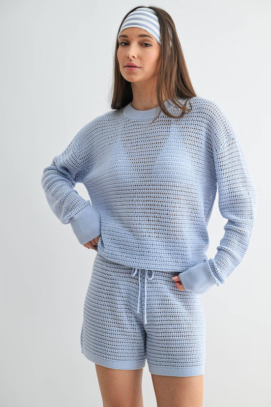 Breezy Crochet Pullover