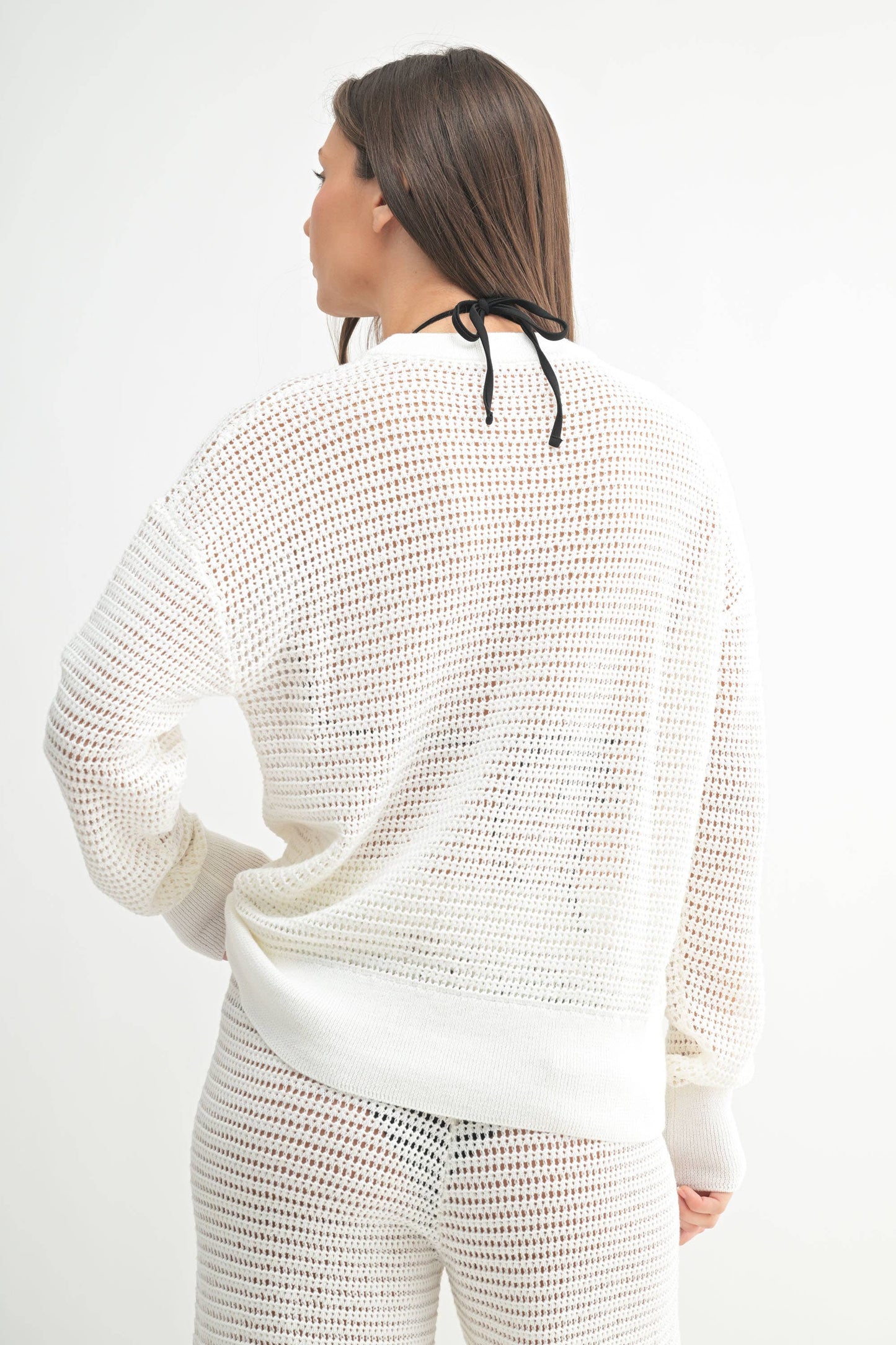 Breezy Crochet Pullover