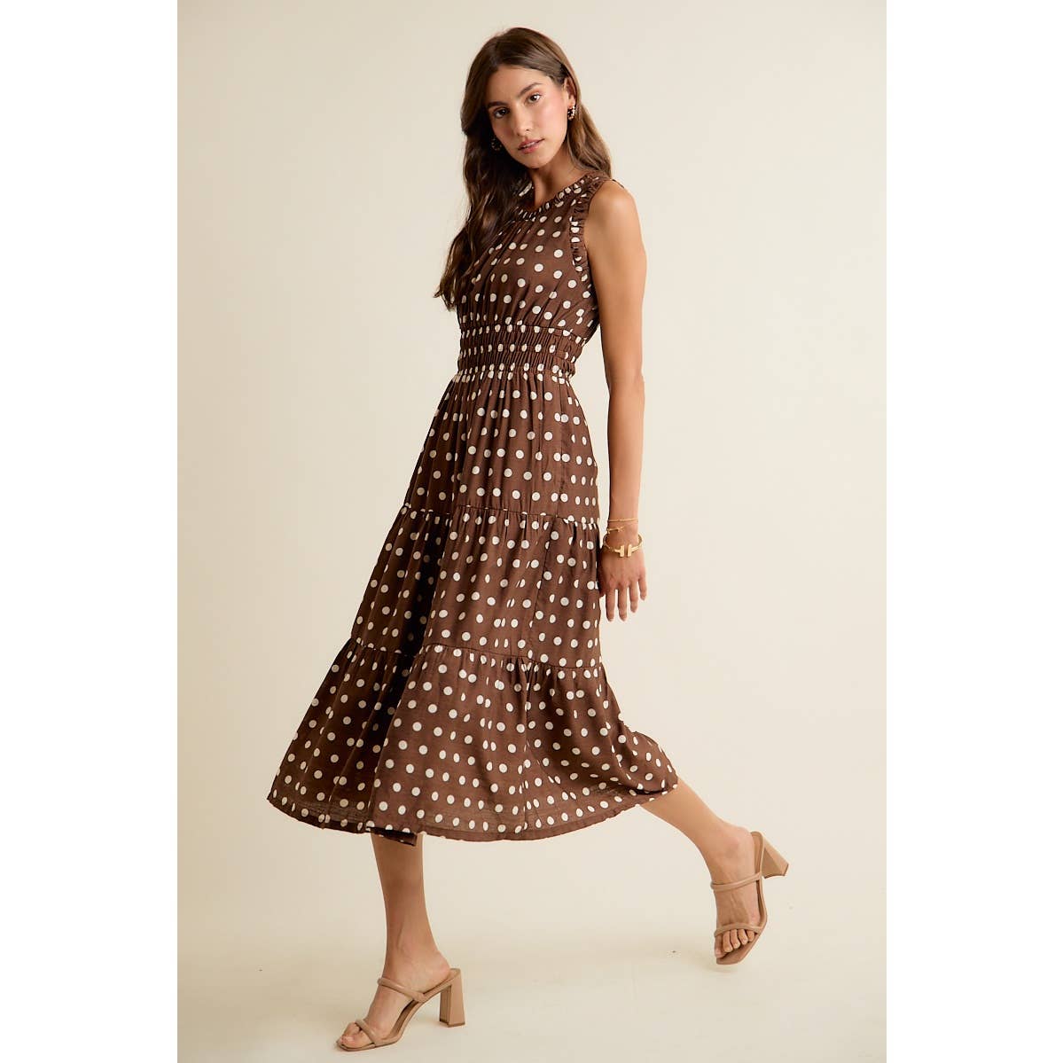 Pretty in Polka Dot Midi