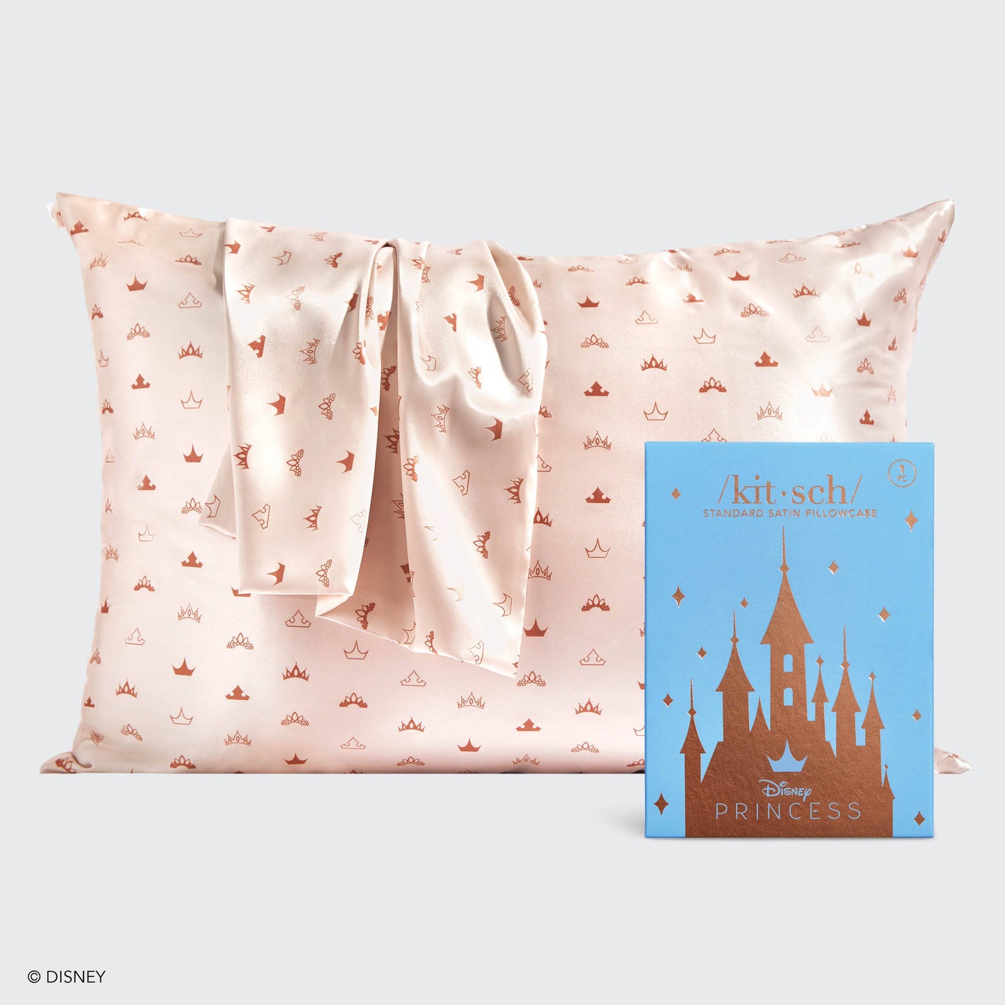 Disney x Kitsch Satin Pillowcase - Desert Crown