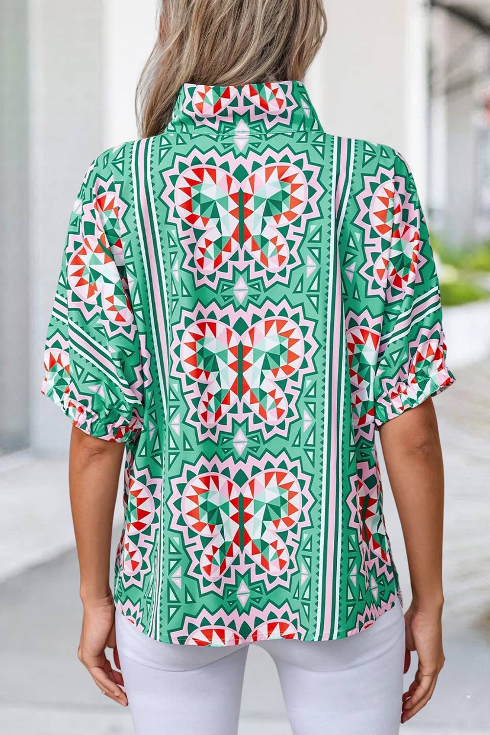The Kaleidoscope Butterfly Top