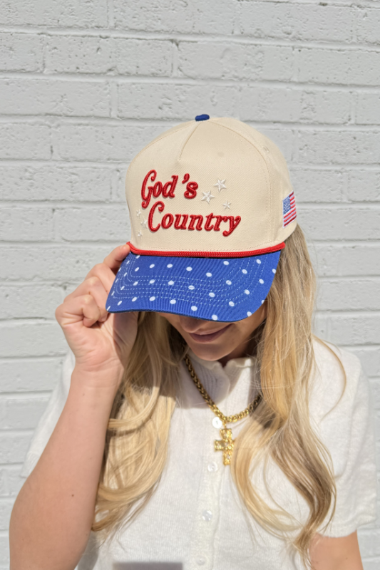 God's Country Vintage Trucker Hat