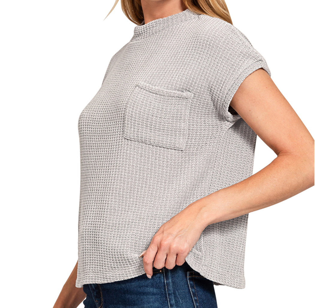 Chenille Pocket Top