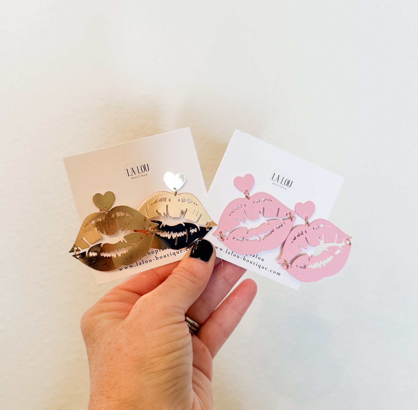 Lip Filigree Earrings