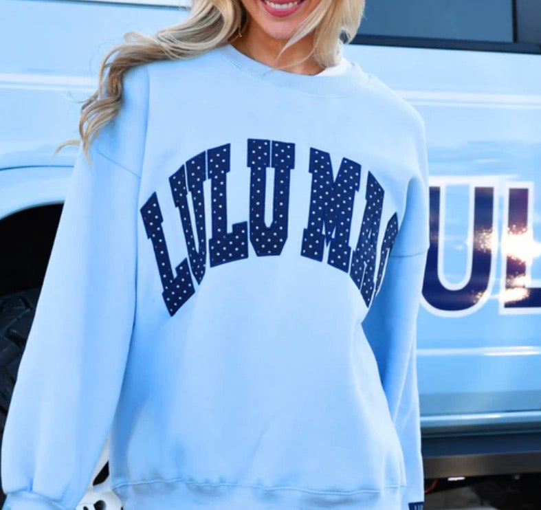 Lulu Mac Polka Dot Sweatshirt