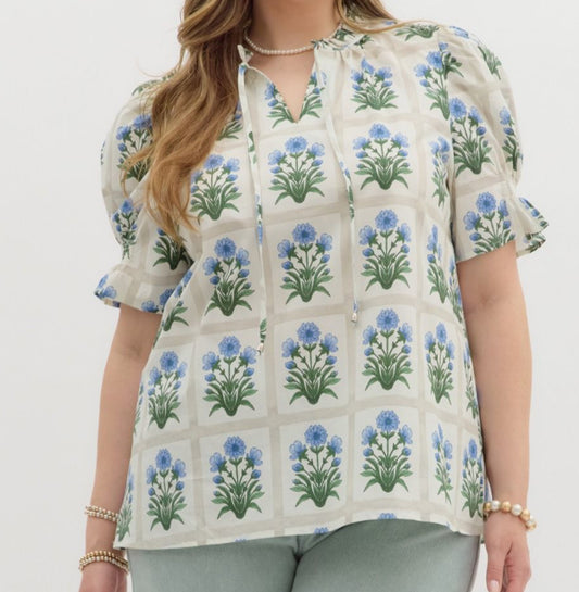 Botanical Breeze Blouse
