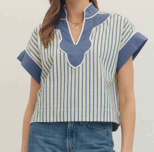 The Nantucket Stripe Top