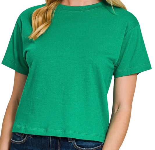 The Essential Everyday Crop Tee