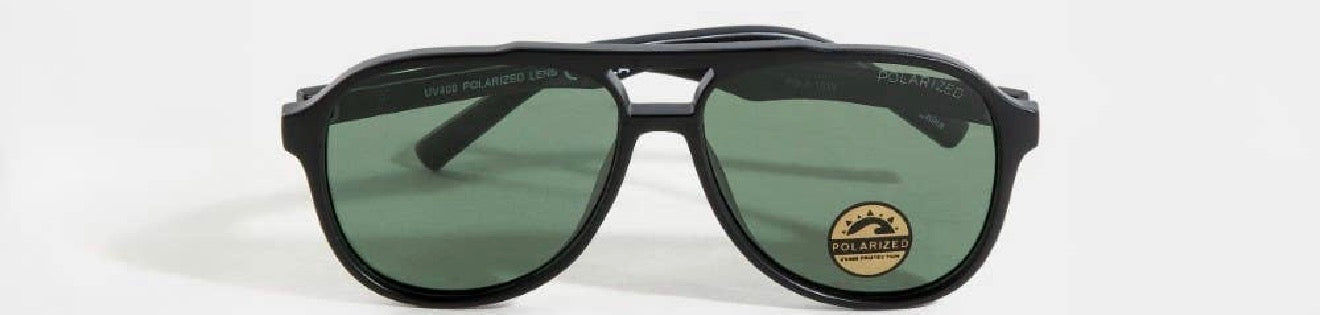 Oversized Polarized Aviator Sunglasses Set