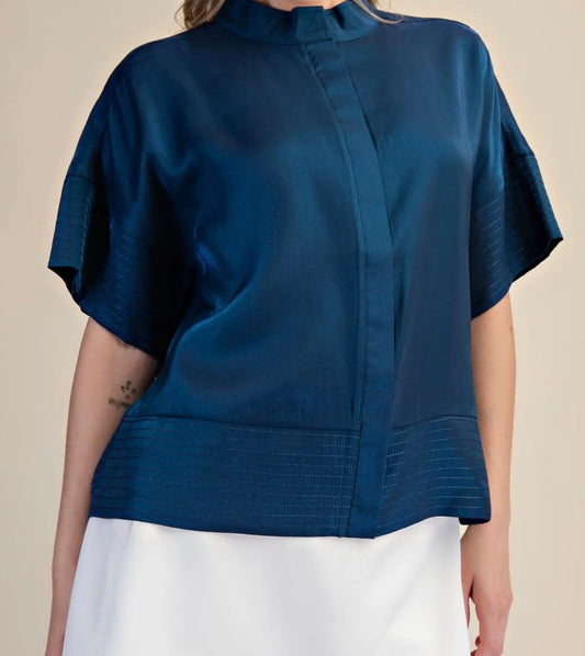 The Harbor Blue Blouse