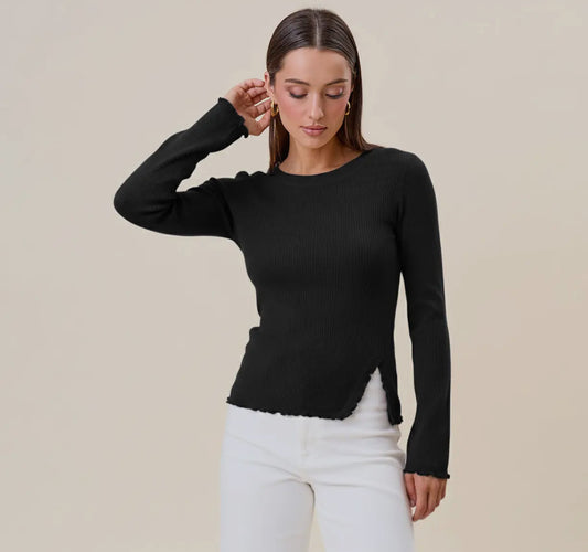 The Everyday Edge Ribbed Top