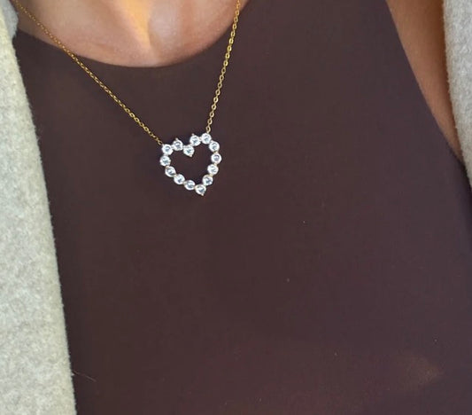 Diamond Heart Necklace