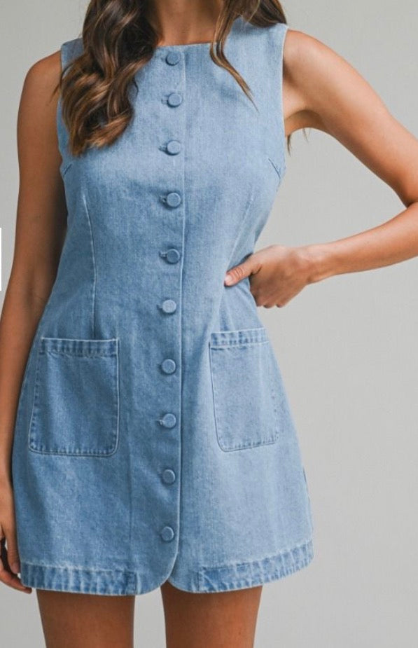 Southern Charm Denim Mini