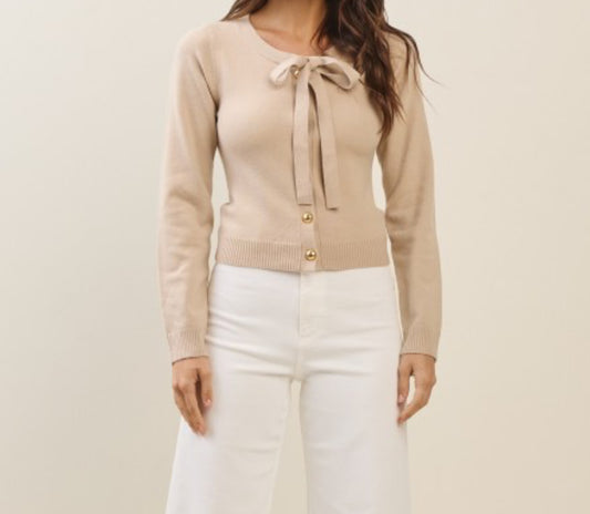 The Margo Bow Cardigan