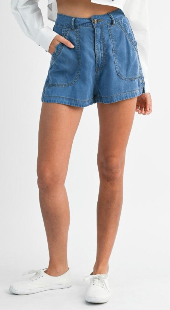 The Coastal Breeze Tencel Shorts