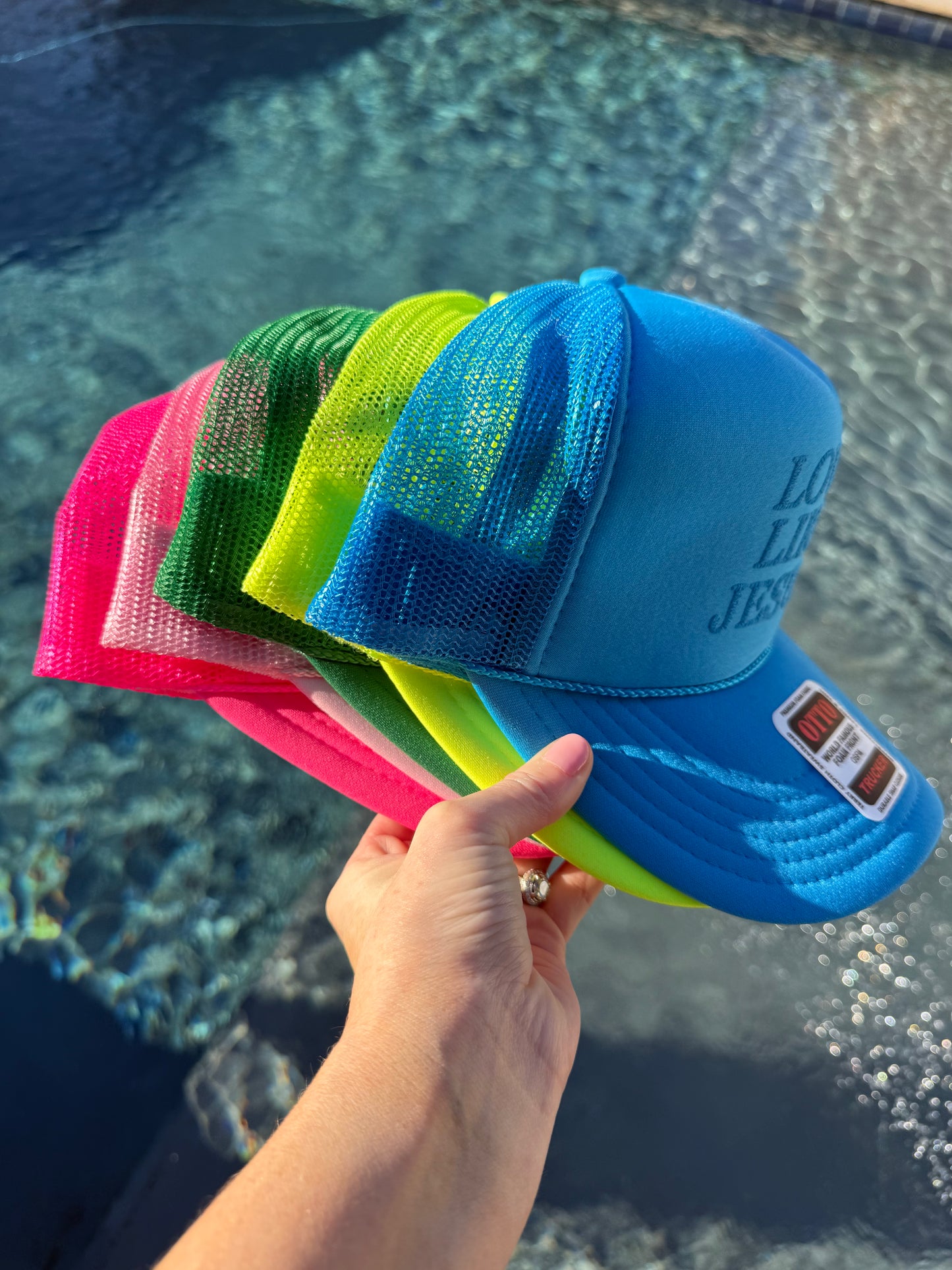 Love Like Jesus Trucker Hat