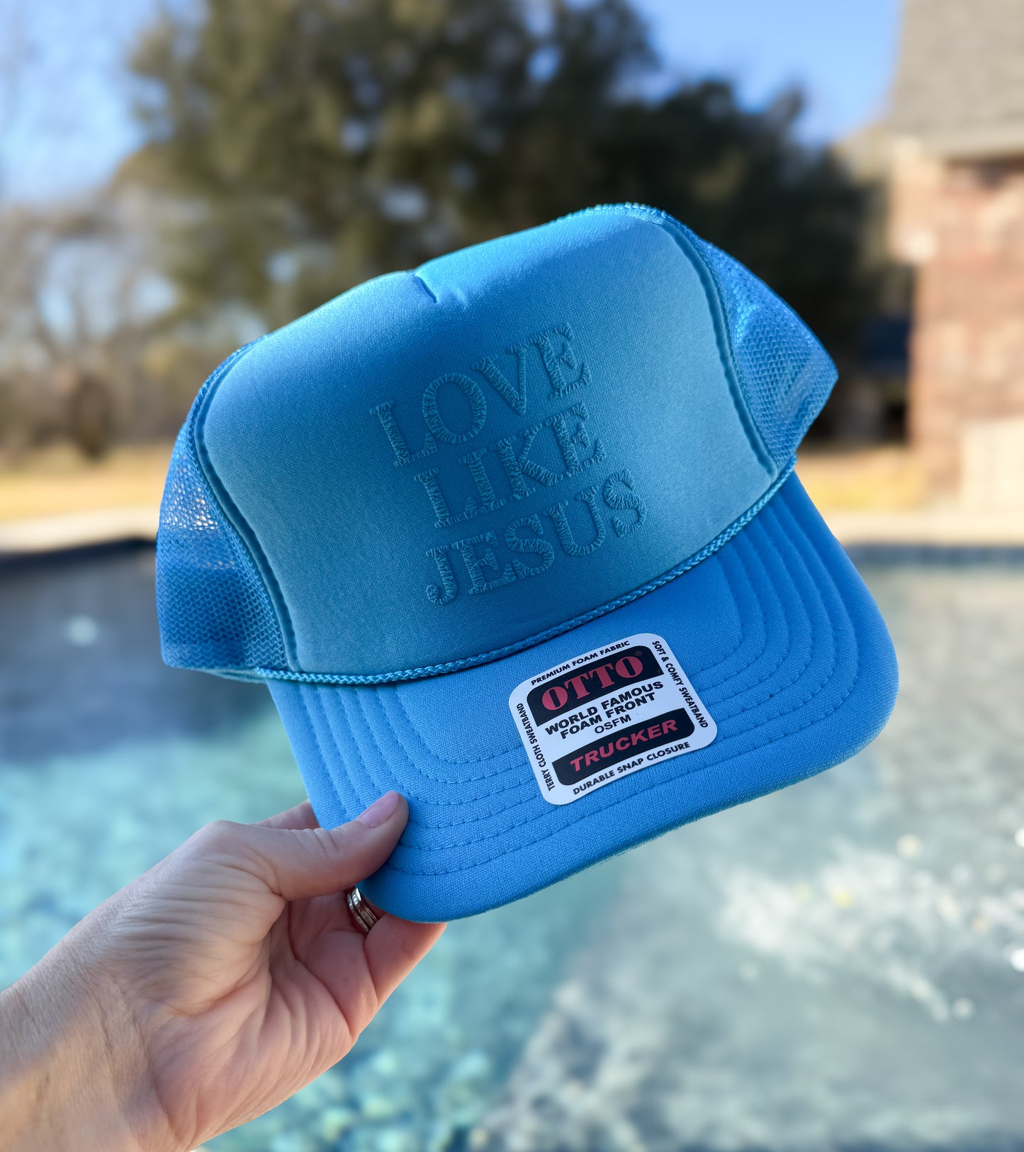 Love Like Jesus Trucker Hat