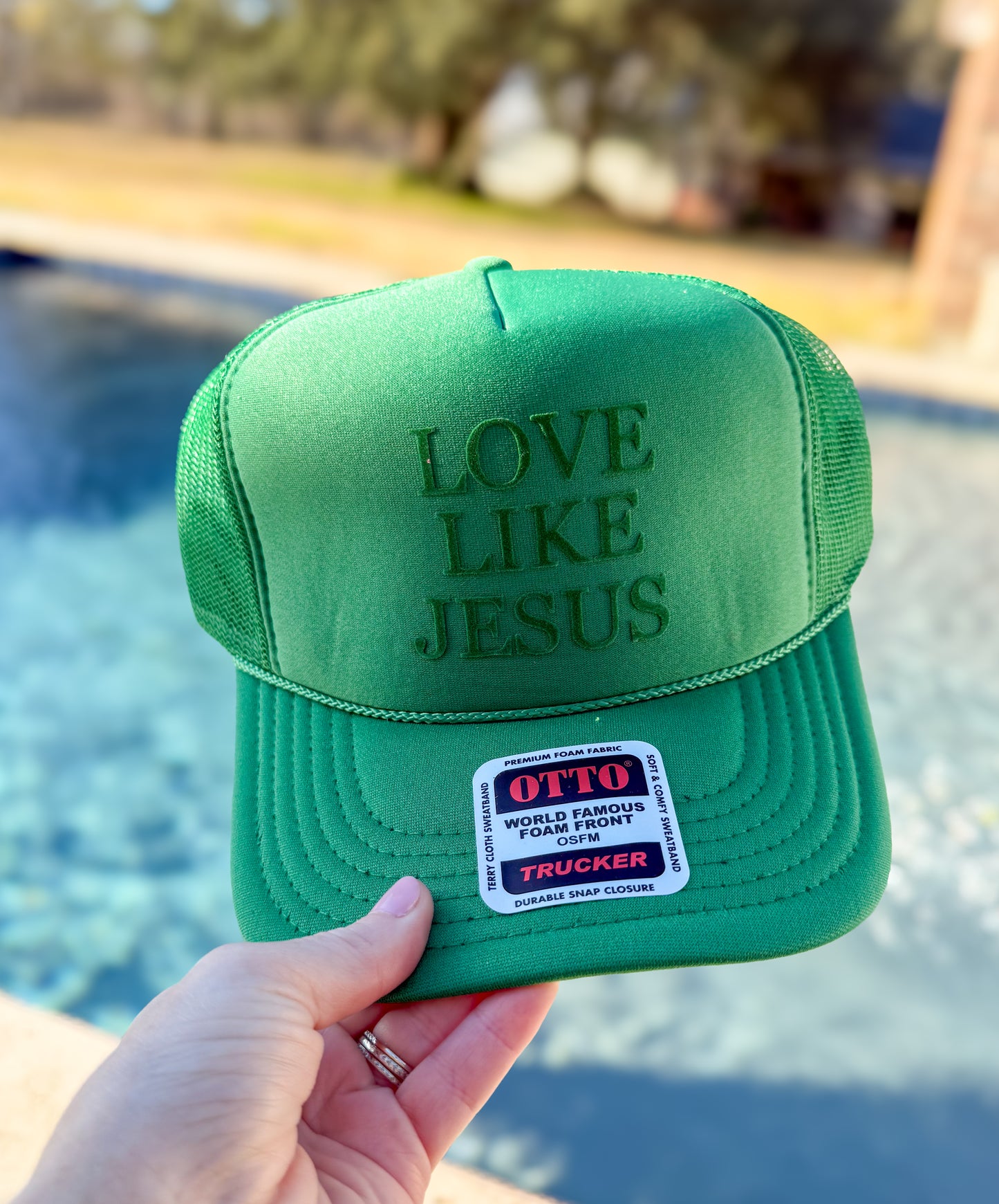 Love Like Jesus Trucker Hat