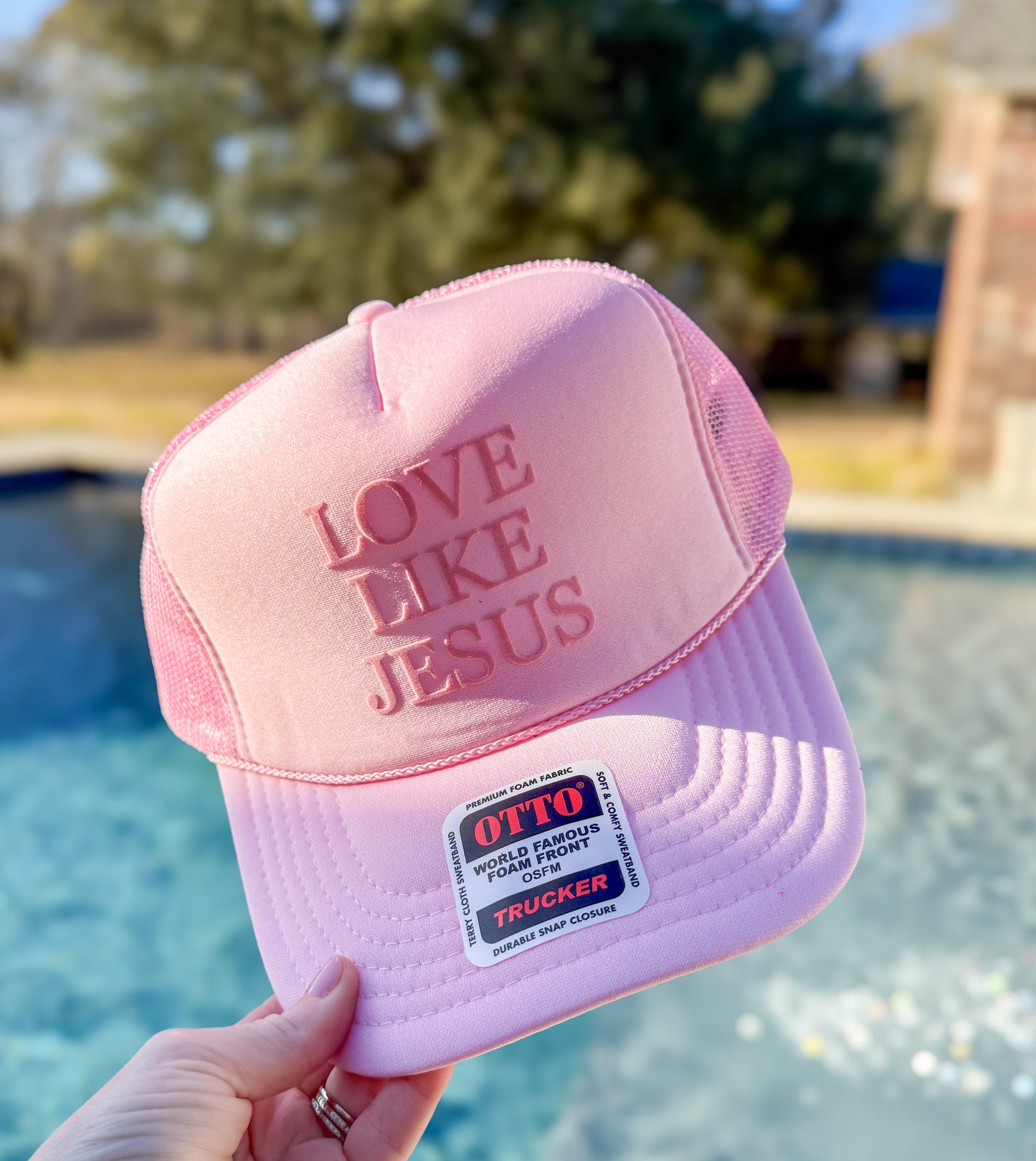 Love Like Jesus Trucker Hat
