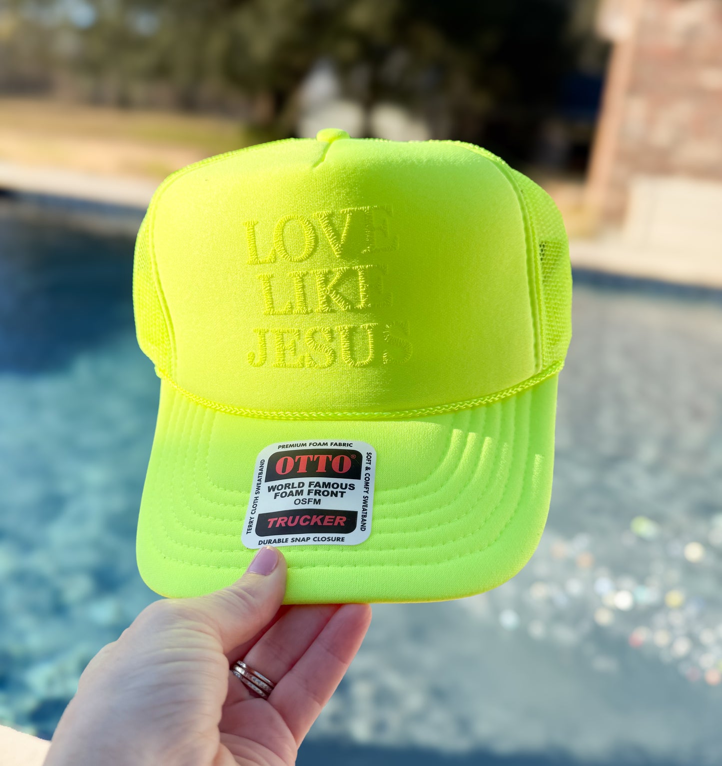 Love Like Jesus Trucker Hat