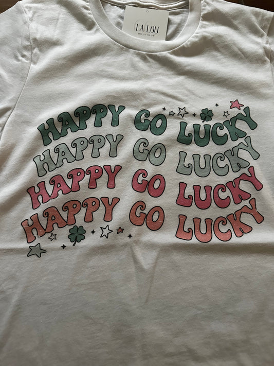 Happy Go Lucky Tee