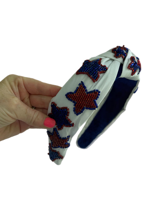 Red White and Blue Headband
