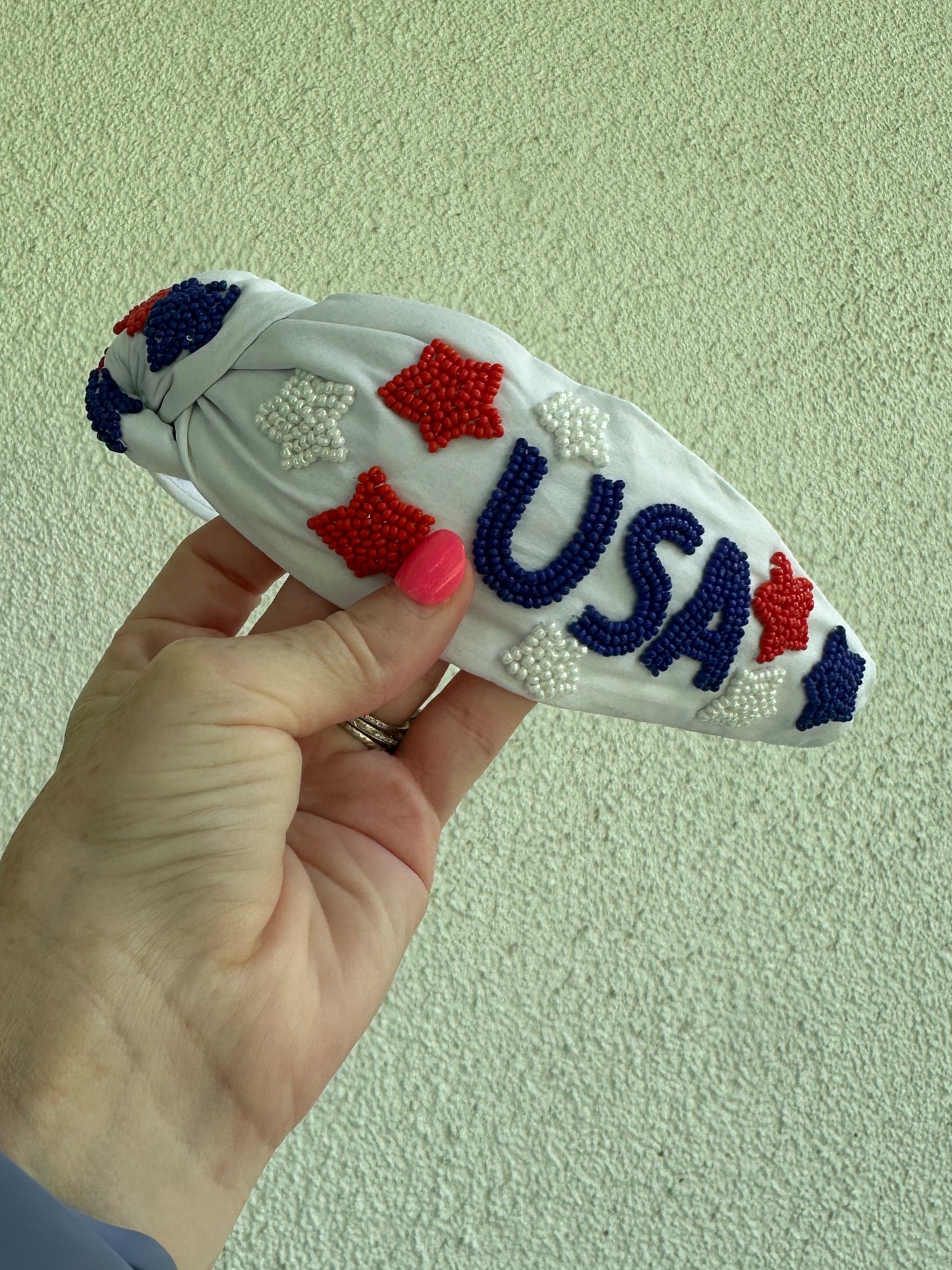 Red White and Blue Headband