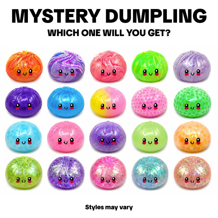 Fun Doh BLIND BOX Squishy Steamer Dumpling VIRAL- 12/Display