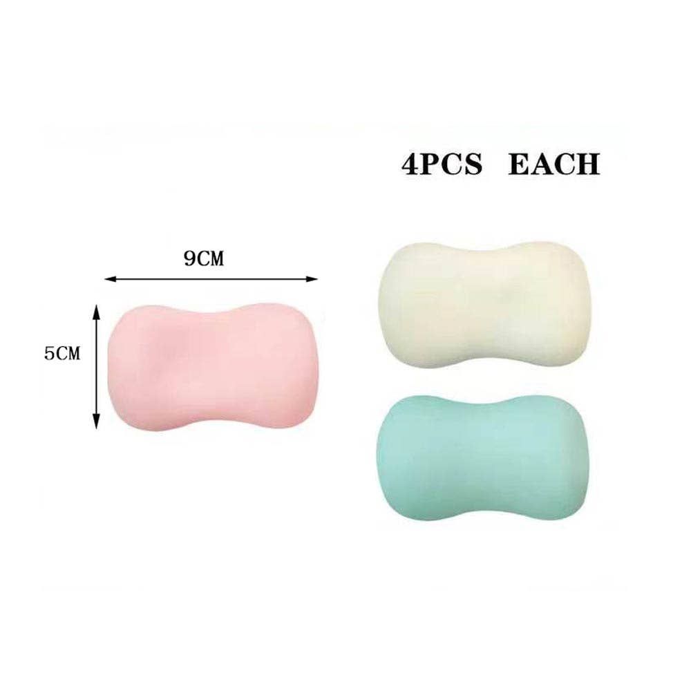 12PCS - ASMR Crunchy Soap Squeeze Squishy Stress Relief Toy