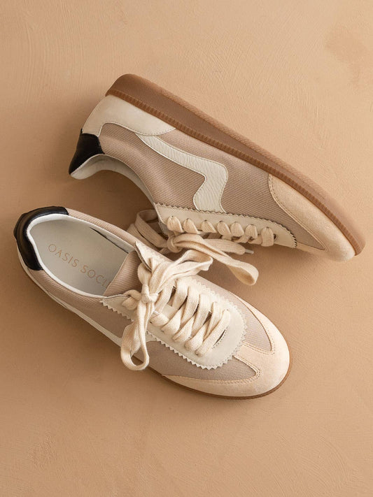 The Kyla | Almond Classic Low Top Sneakers