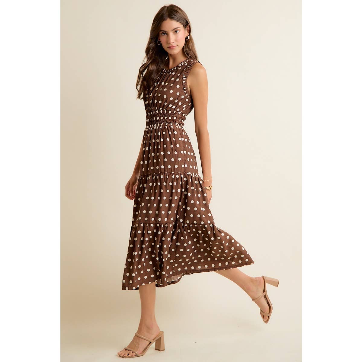 Pretty in Polka Dot Midi