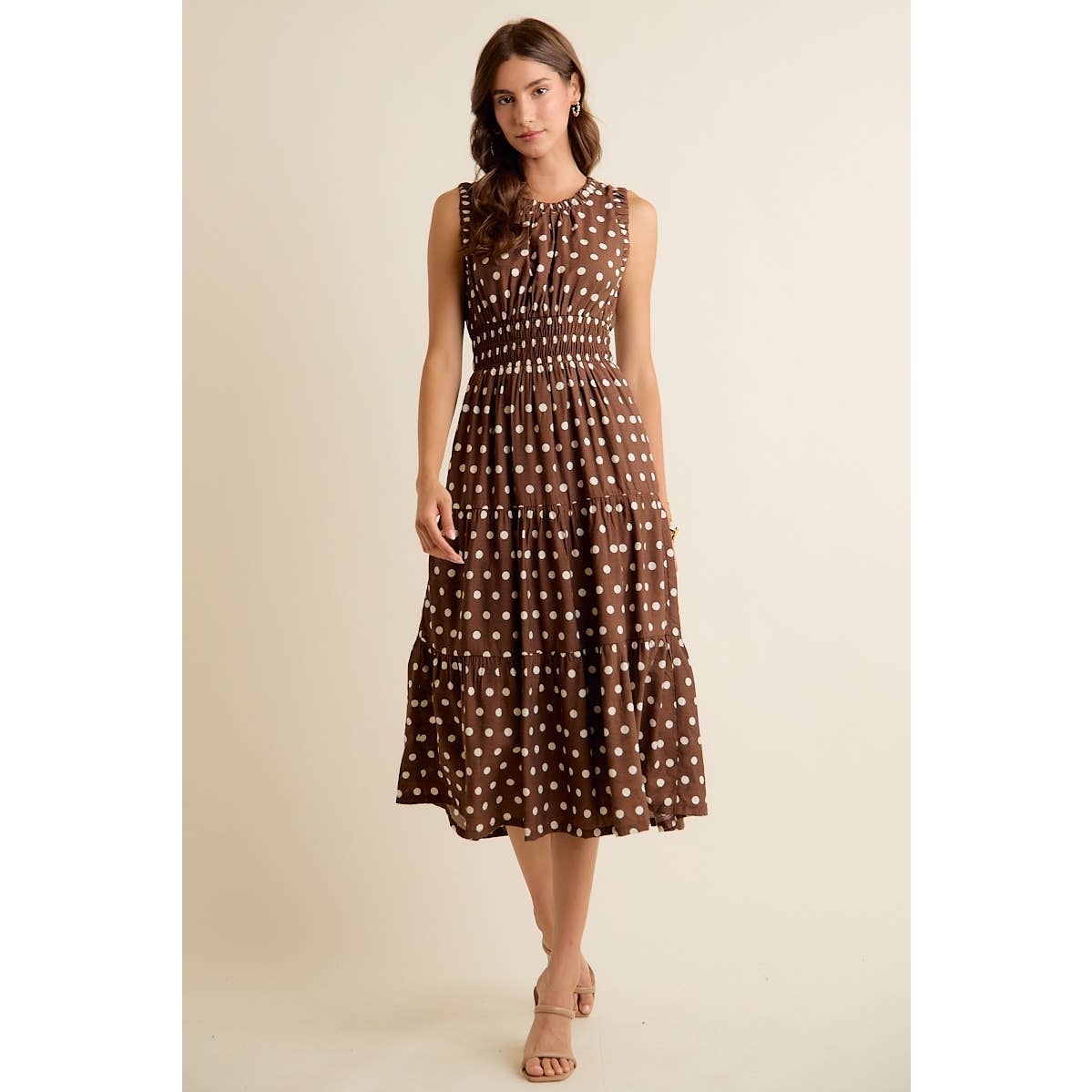 Pretty in Polka Dot Midi