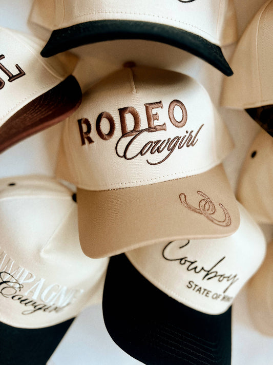 Rodeo Cowgirl Vintage Trucker Hat