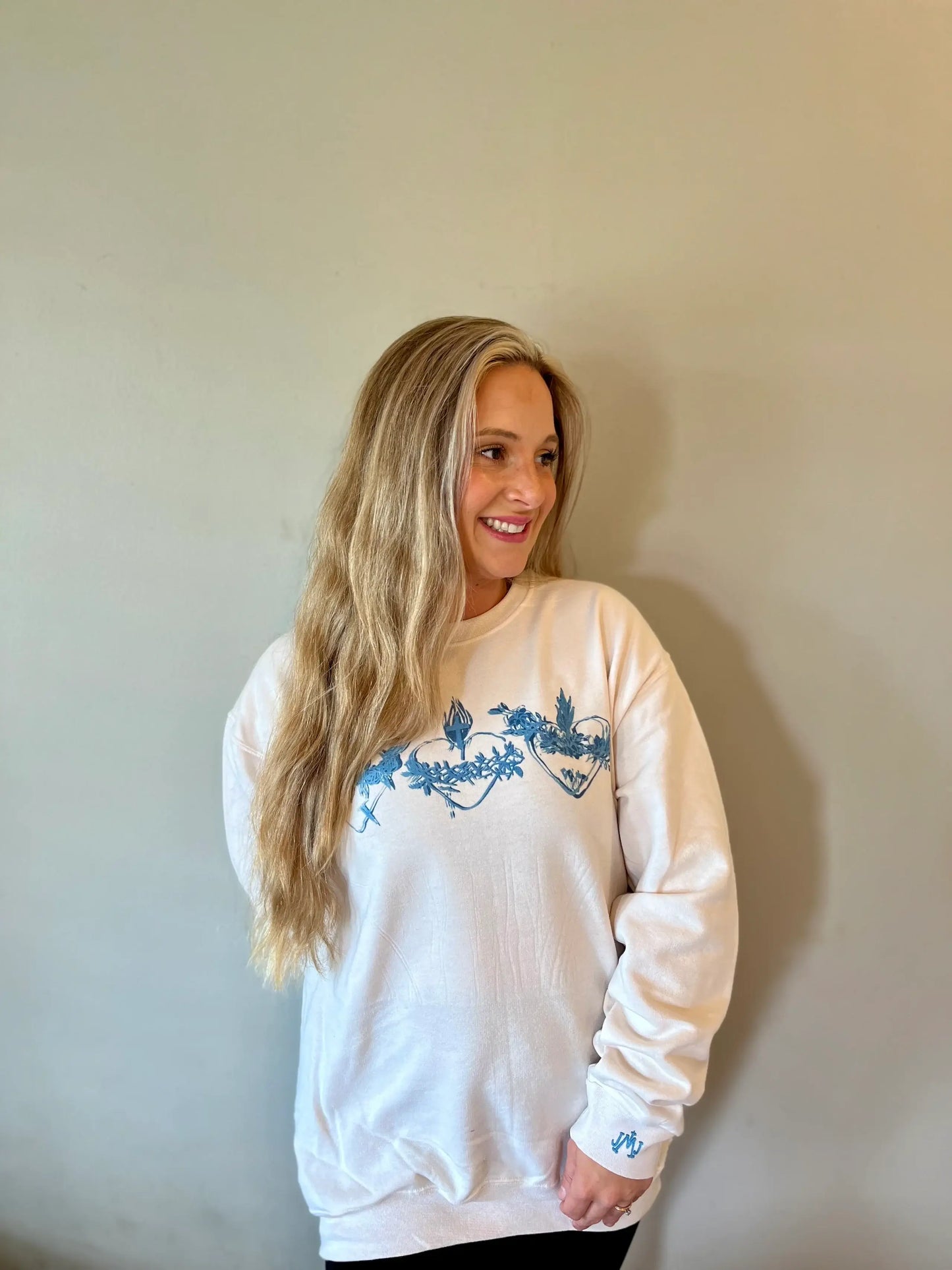 Blue & Ivory JMJ Sweatshirt