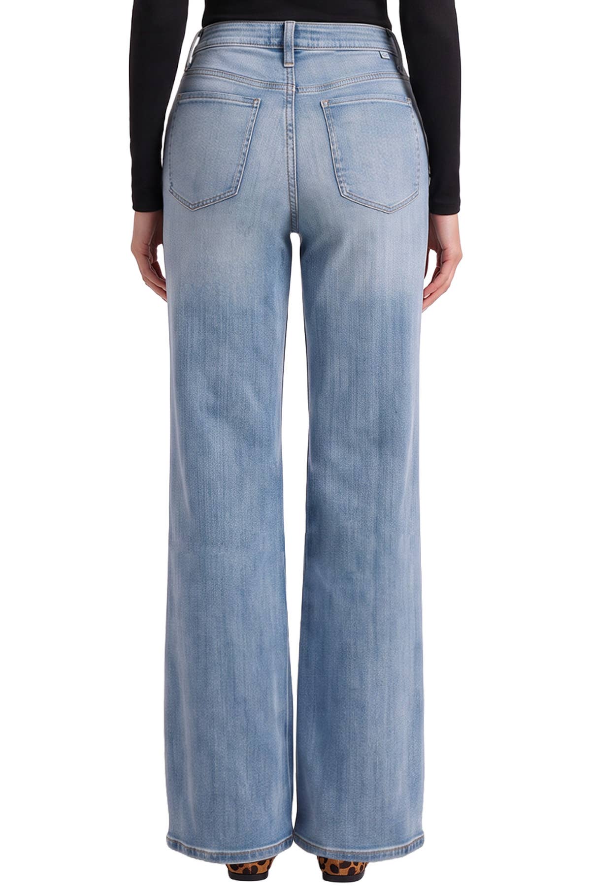Hailey High Rise Wide Leg Jeans