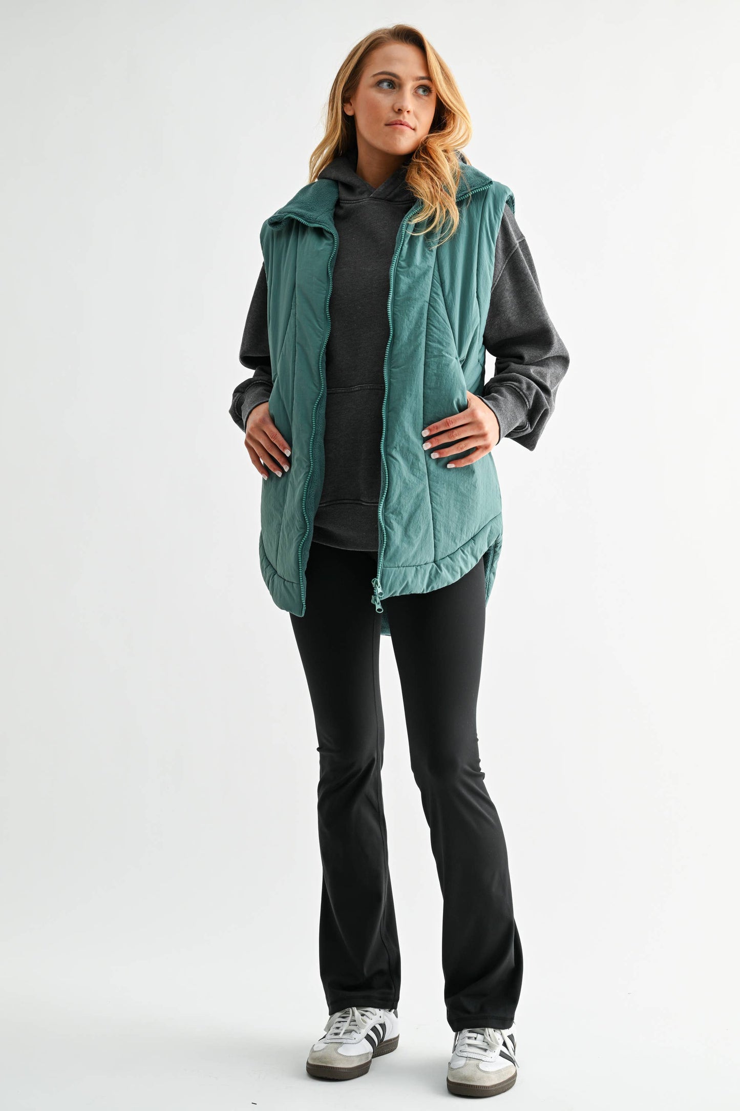 Summit Curve Longline Puffer Vest