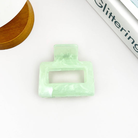 Marble Pattern Square Clip
