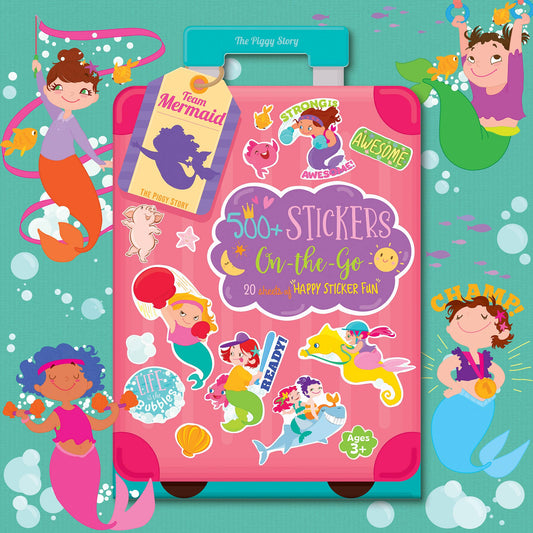 On-the-Go Team Mermaid - 500+ Stickers