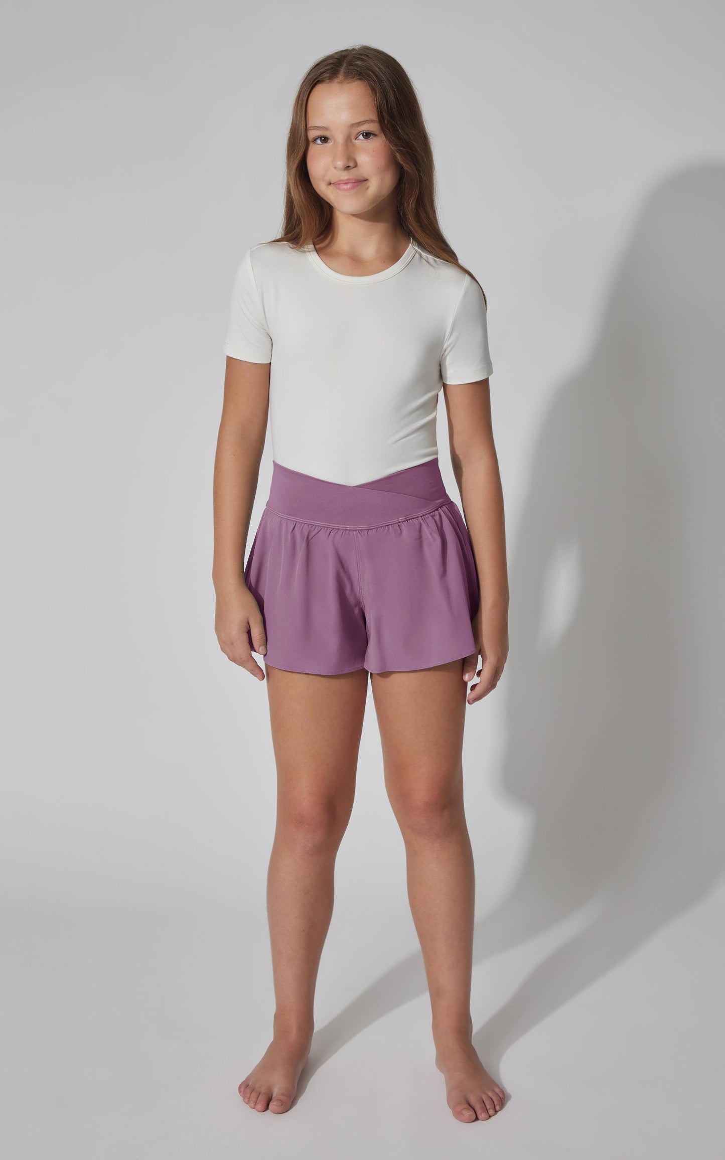 Girls Lightstream Crossover Criss Cross Shorts