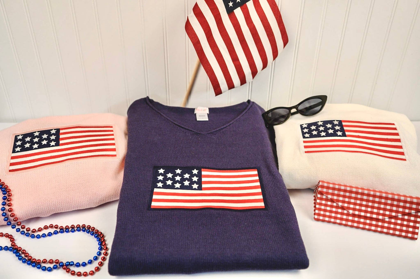 Liberty Flag Sweater