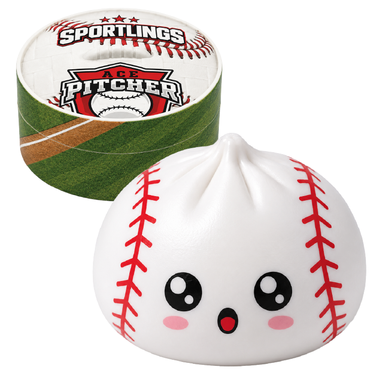 Sports Dumpling Squishy Fidget Toy